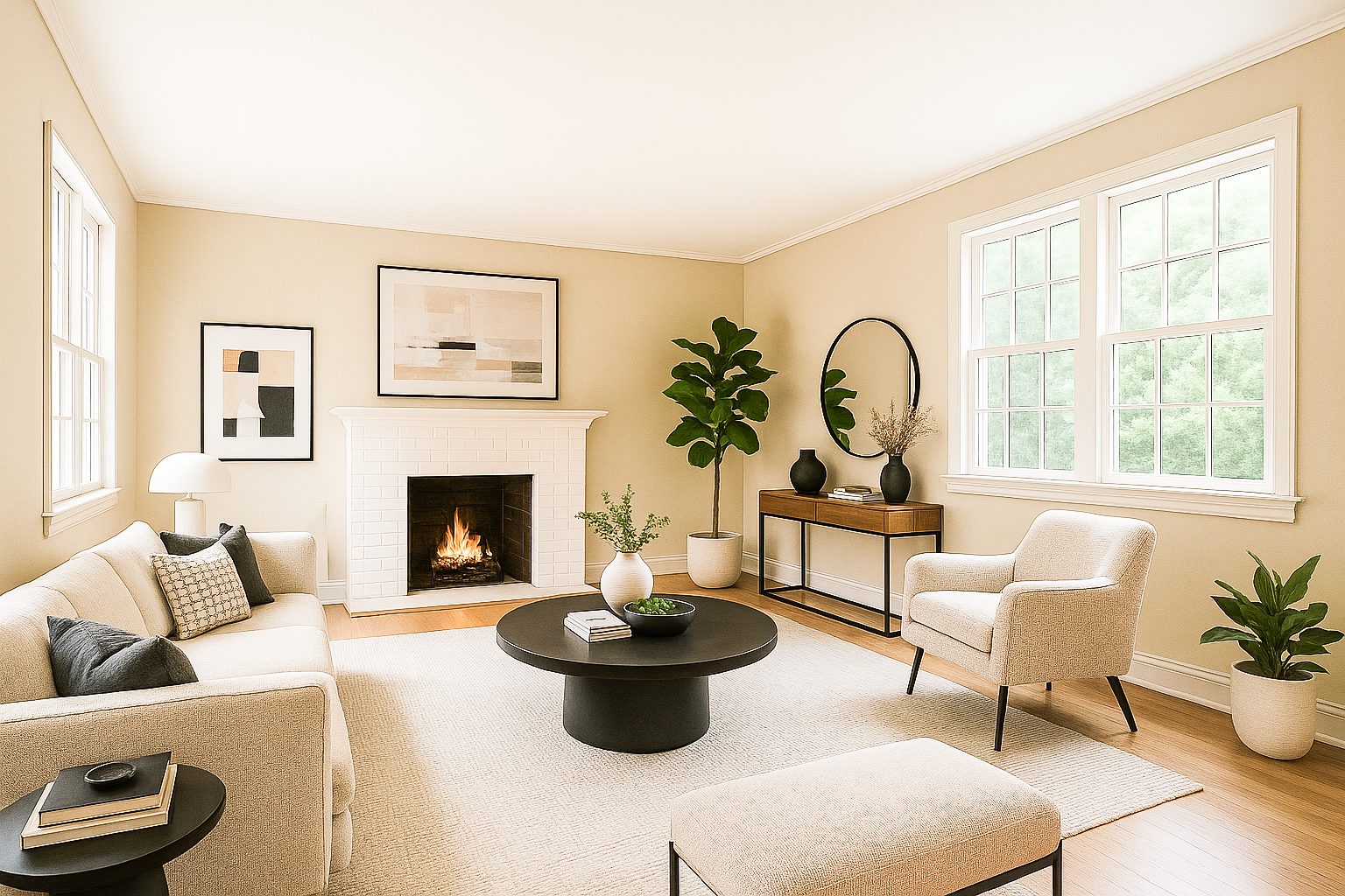 Virtual Staged Room